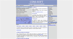 Desktop Screenshot of cdm-soft.it